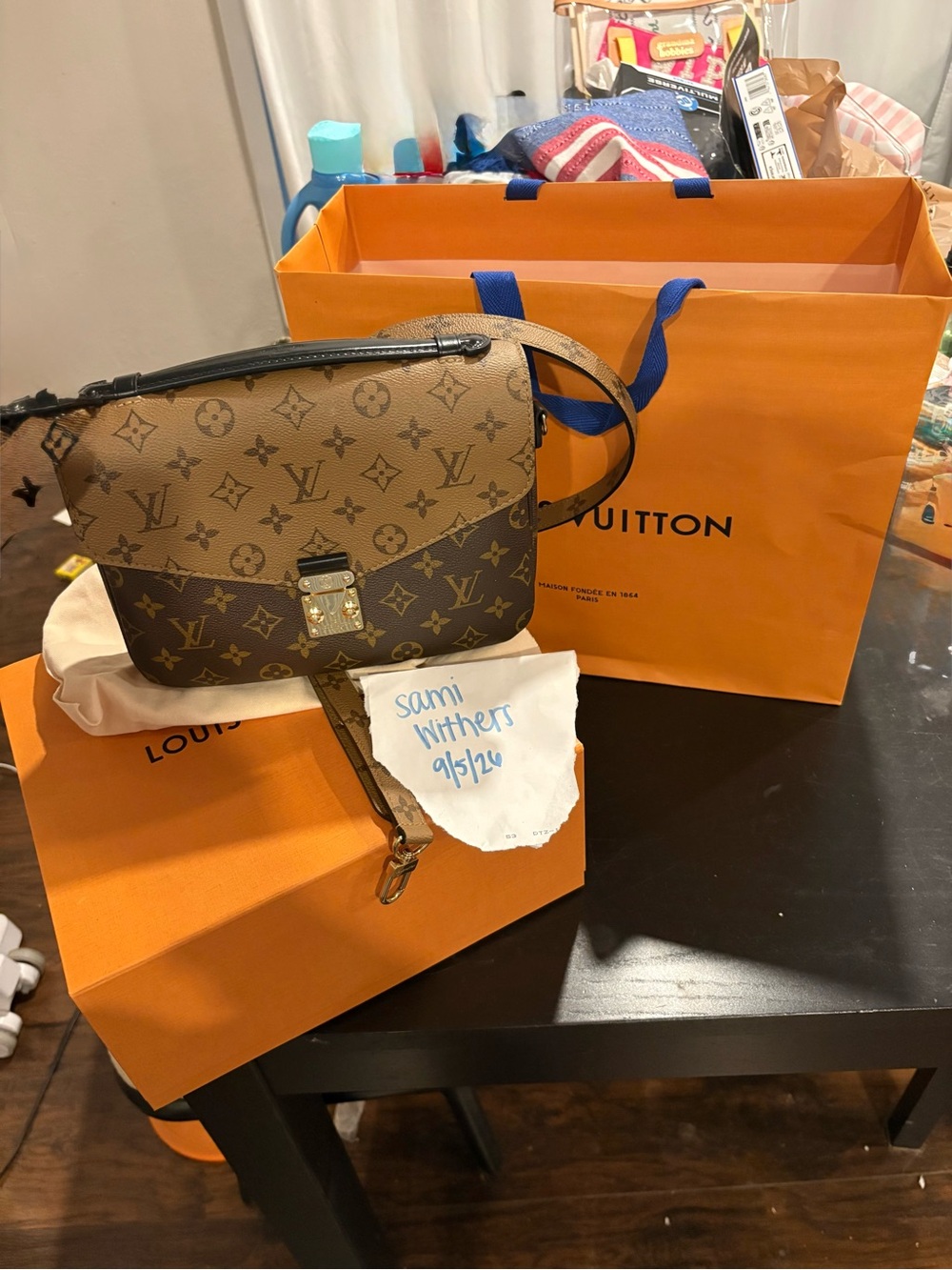 Louis Vuitton Monogram Two-Tone Crossbody Bag - Brown/Tan